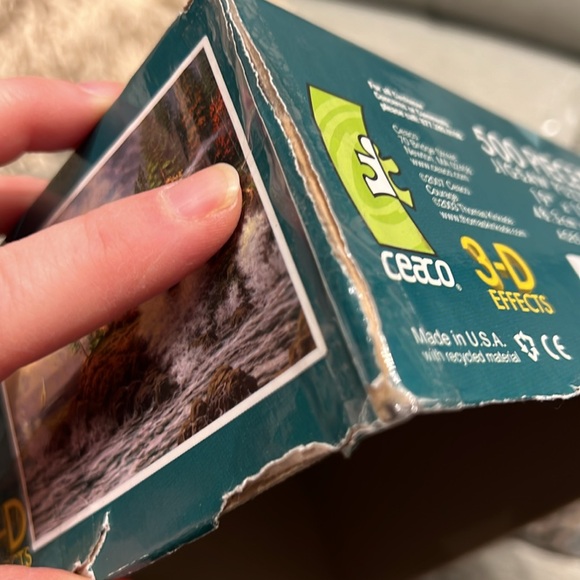 🔴3/$20🔴Ceaco Thomas Kinkade DIMENSIONS 3D jigsaw puzzle "Courage" - Picture 9 of 10